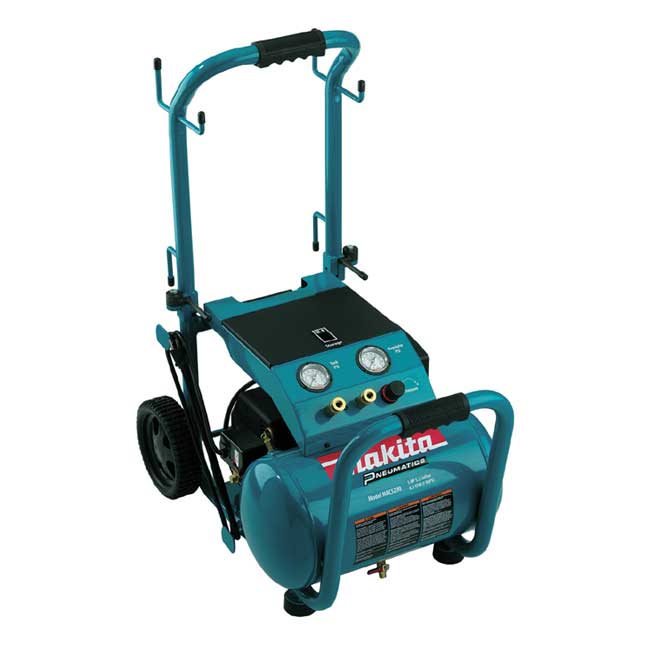 MAKITA 3HP BIG BORE AIR COMPRESSOR (5.2GAL) - Kilrich Building Centres