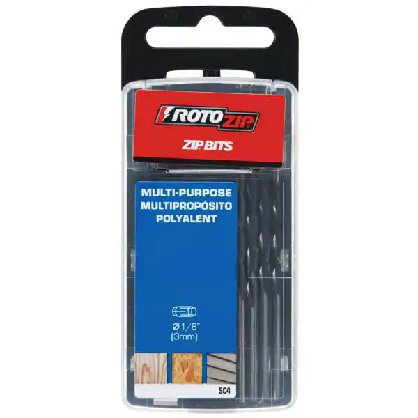 Preview 2 - ROTOZIP SABRECUT ZIPBIT - FOR WOOD, PLASTIC & SIDING (4 PACK) -
