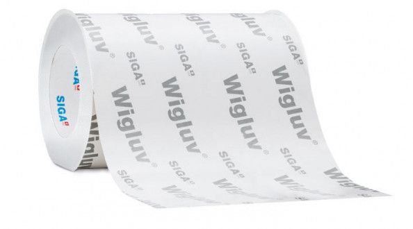 SIGA-WIGLUV 230mm FLEXIBLE OUTDOOR ADHESIVE TAPE (25 METRE ROLL) - Kilrich Building Centres
