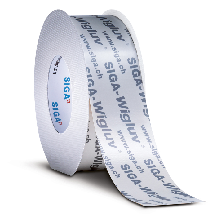 SIGA-WIGLUV 60mm FLEXIBLE OUTDOOR ADHESIVE TAPE (40 METRE ROLL) - Kilrich Building Centres