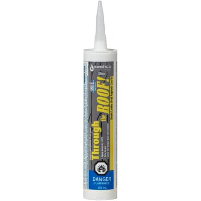 SASHCO THROUGH THE ROOF! CLEAR ROOF SEALANT (310 mL) - Kilrich Building Centres
