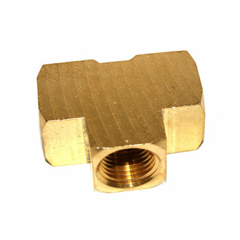 3/8" BRASS EXTRUDED TEE - Kilrich Building Centres