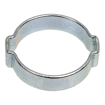 9/16" 2-EAR PINCH CLAMP (RANGE 0.512" - 0.591") - ZINC-COATED (10 PACK) - Kilrich Building Centres