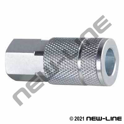 3/8" AUTOMOTIVE SERIES COUPLER w/ 3/8" FEMALE NPT - Kilrich Building Centres