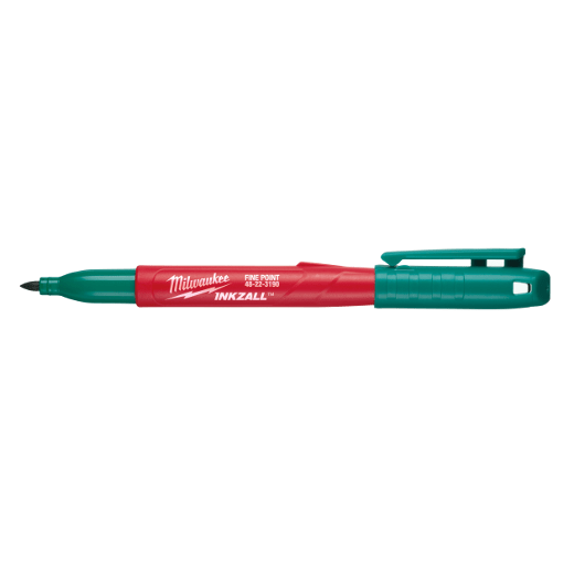 MILWAUKEE FINE POINT MARKERS - BLACK (2 PACK) - Kilrich Building Centres