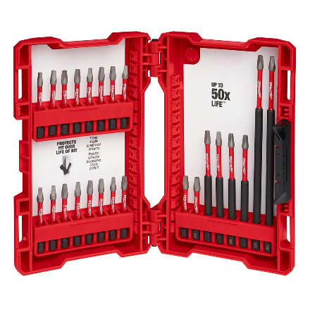 MILWAUKEE IMPACT DRILL & DRIVE SET (24 PIECES) - Kilrich Building Centres