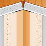 10' 135° ANGLE INSIDE CORNERBEAD - PAPER FACED, METAL BEAD - Kilrich Building Centres