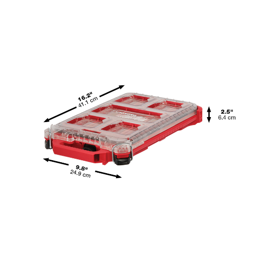 Main 3 - MILWAUKEE PACKOUT LOW-PROFILE ORGANIZER -