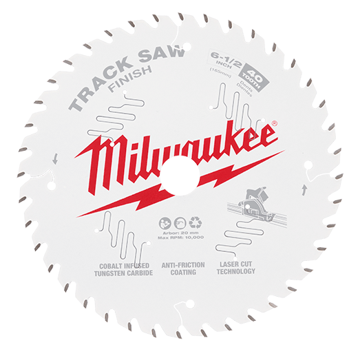 MILWAUKEE 6-1/2" 40-TOOTH GENERAL PURPOSE TRACKSAW BLADE - Kilrich Building Centres