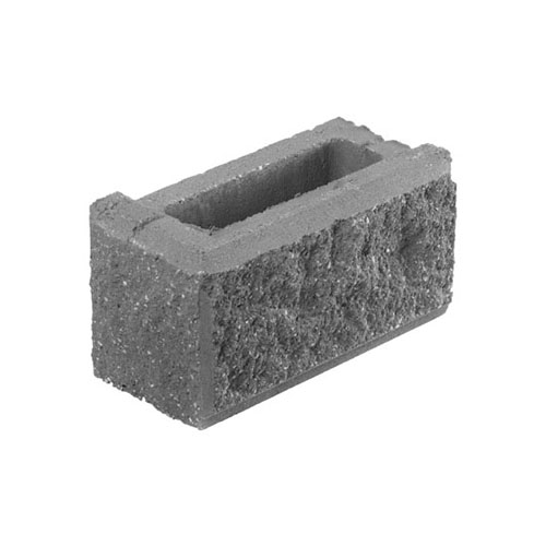 EXPOCRETE AB CLASSIC 6° RETAINING WALL CORNER - GREY (16" x 8" x 8") - Kilrich Building Centres