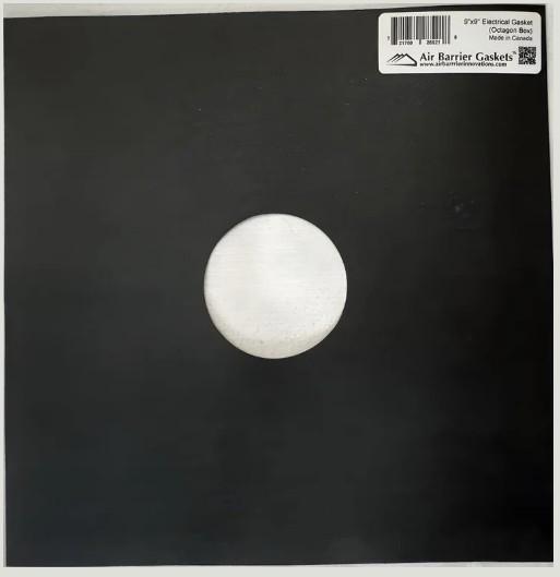 9" x 9" ELECTRICAL GASKET (OCTAGON BOX) - Kilrich Building Centres