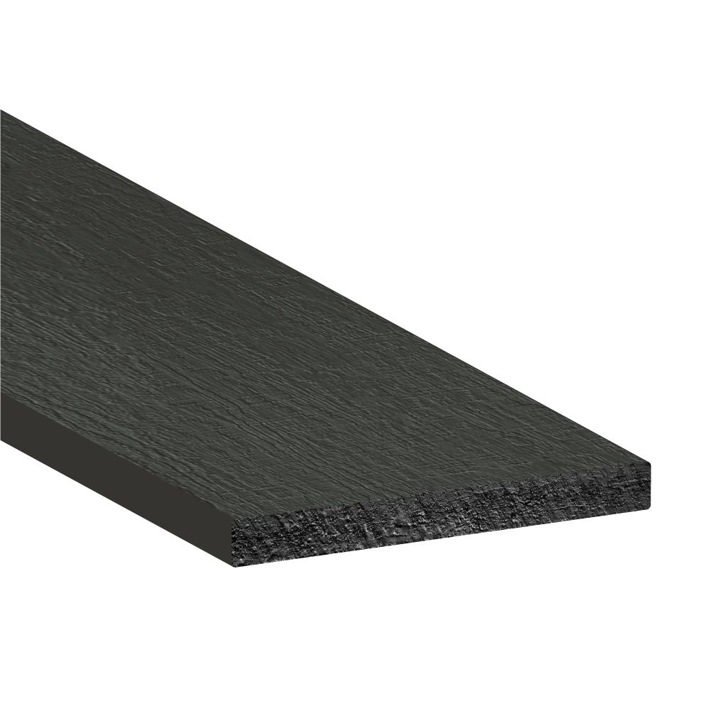 4/4 x 10 - 16' LP EXPERT FINISH CEDAR TRIM - ABYSS BLACK (3/4" x 9-1/4") - Kilrich Building Centres