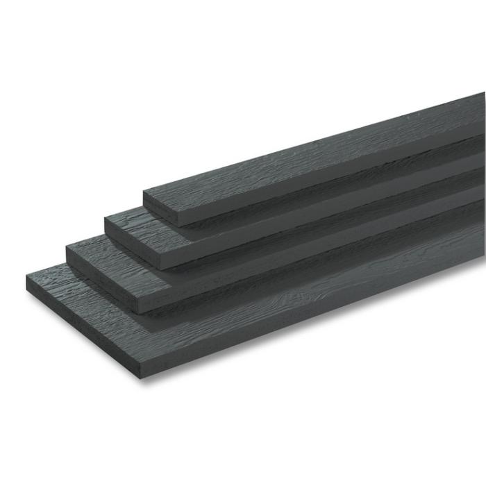 4/4 x 10 - 16' LP EXPERT FINISH CEDAR TRIM - ABYSS BLACK (3/4" x 9-1/4") - Kilrich Building Centres