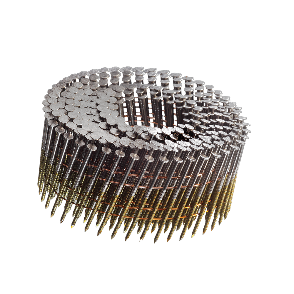 FORESTO 1-1/4" .082 RING COIL NAIL - GALVANIZED (BOX OF 5,000) - Kilrich Building Centres