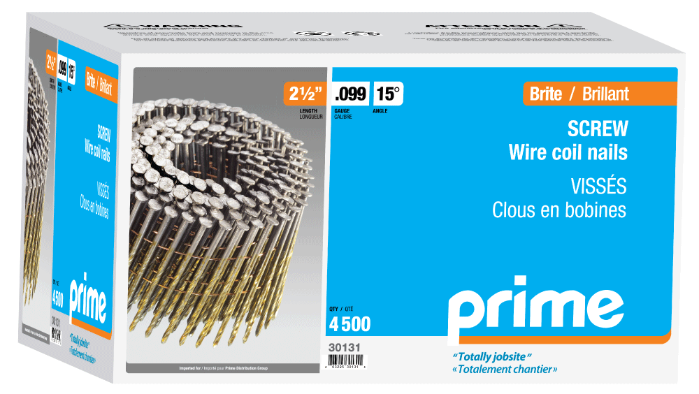 Main 2 - 2-1/2" x .099 COIL SPIRAL NAILS (5000 PACK) -