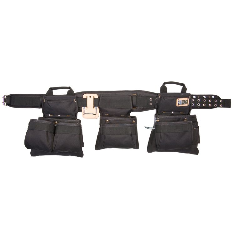 Main 1 - KUNY'S 18-POCKET / 5 PIECE PROFESSIONAL CARPENTER'S COMBO APRON -