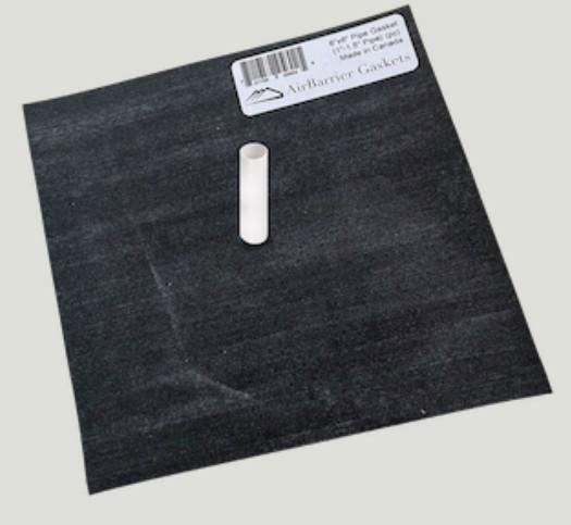 Main 2 - 6" x 6" PIPE GASKET (1/2" - 1") -