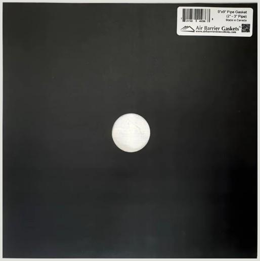 9" x 9" PIPE GASKET (2" - 3") - Kilrich Building Centres