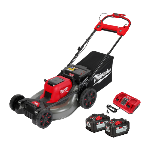 MILWAUKEE M18 FUEL 21” SELF-PROPELLED DUAL BATTERY MOWER KIT - Kilrich Building Centres