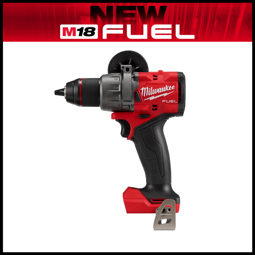 MILWAUKEE M18 FUEL GEN III 1/2" HAMMER DRILL (TOOL ONLY) - Kilrich Building Centres