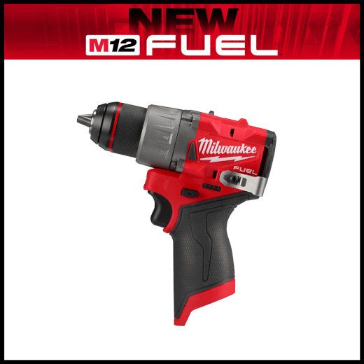 MILWAUKEE M12 FUEL GEN III 1/2" DRILL / DRIVER (TOOL ONLY) - Kilrich Building Centres