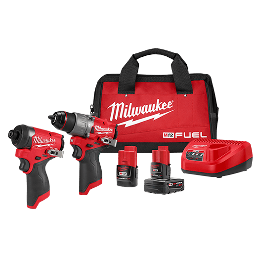 MILWAUKEE M12 GEN III 2-TOOL BRUSHLESS DRILL / DRIVER COMBO KIT - Kilrich Building Centres