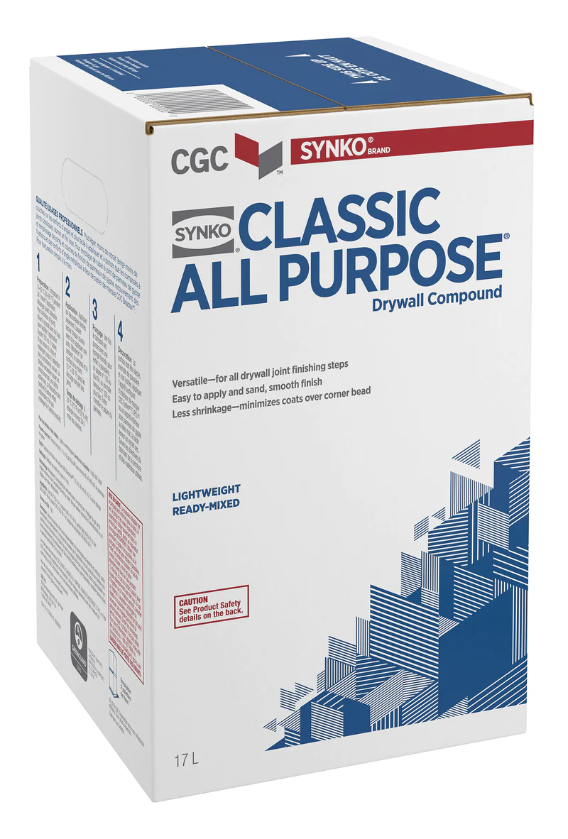 SYNKO "BLUE" CLASSIC ALL PURPOSE DRYWALL COMPOUND (17L BOX) - Kilrich Building Centres