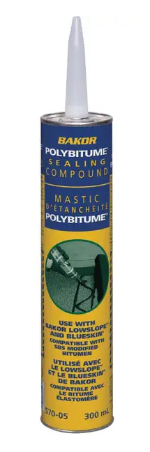 300ml BAKOR POLYBITUME SEALING COMPOUND (570-05) - Kilrich Building Centres