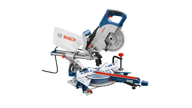 BOSCH 8" SINGLE-BEVEL GLIDE MITER SAW - Kilrich Building Centres