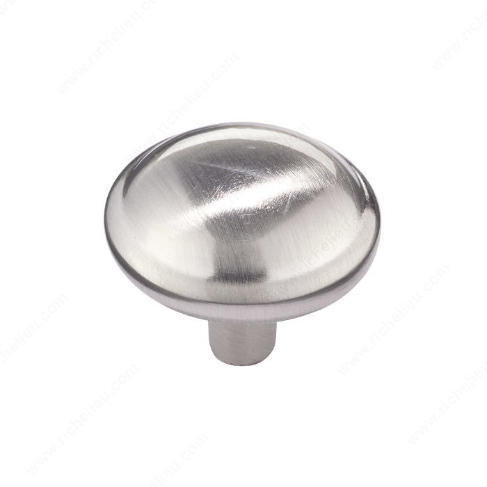 KNOB MET.28X24MM(8/32)BRUSHED
NICKEL - Kilrich Building Centres