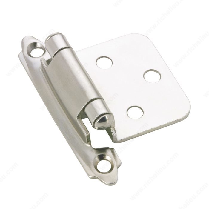 SELF-CLOSING HINGE - BRUSHED CHROME (2 PACK) - Kilrich Building Centres