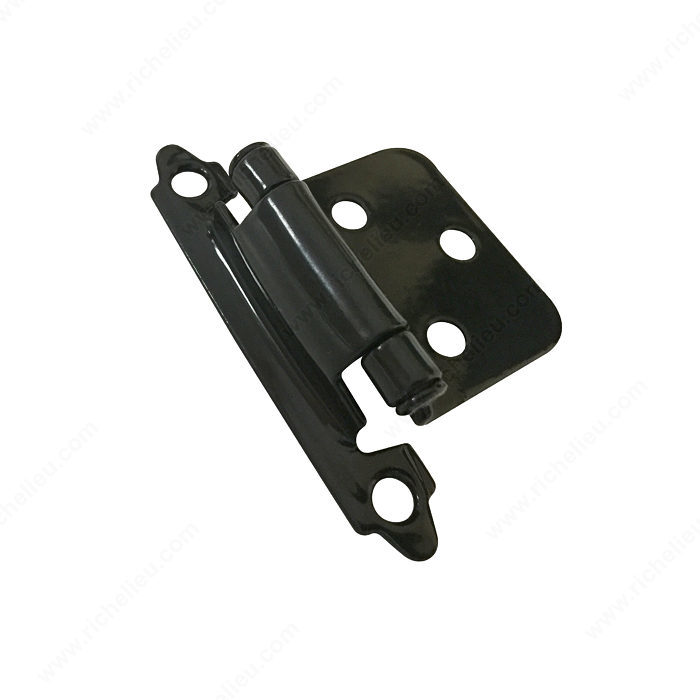 SELF-CLOSING HINGE - FLAT BLACK (2 PACK) - Kilrich Building Centres