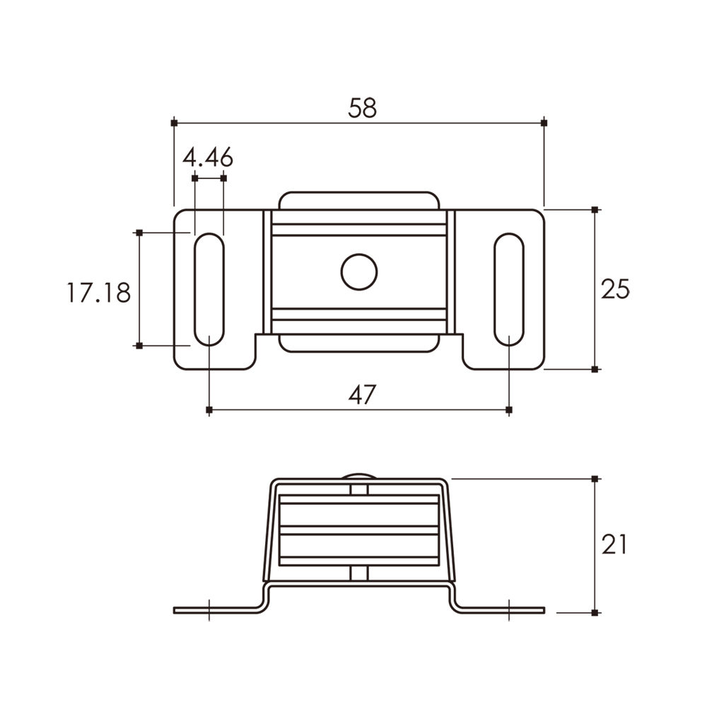 Main 2 - DOUBLE MAGNETIC CATCH 1-3/4"
ALUMINUM -