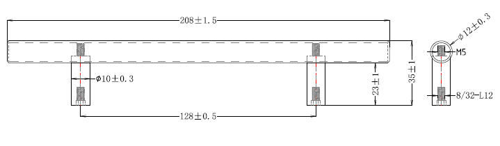 Main 2 - PULL METAL 128MM (8/32) BRUSHED
ORB -