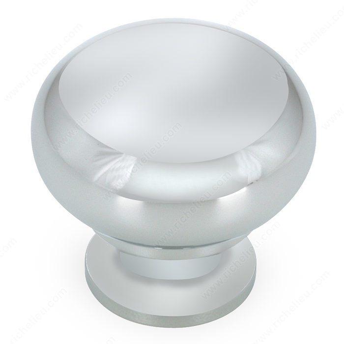 KNOB 1-1/4(8/32)HOLLOW MATTE
CHROME - Kilrich Building Centres