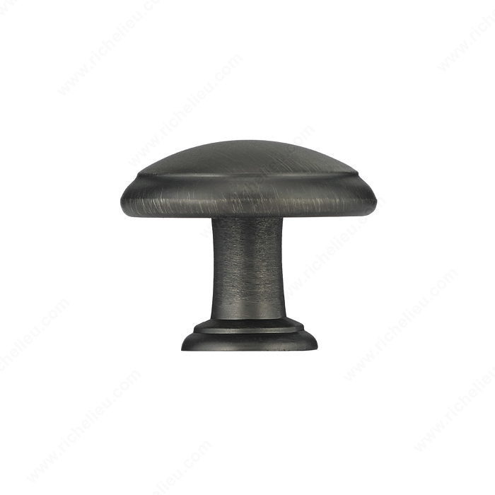 Main 2 - ROUND KNOB 30MM ANTIQUE NICKEL -