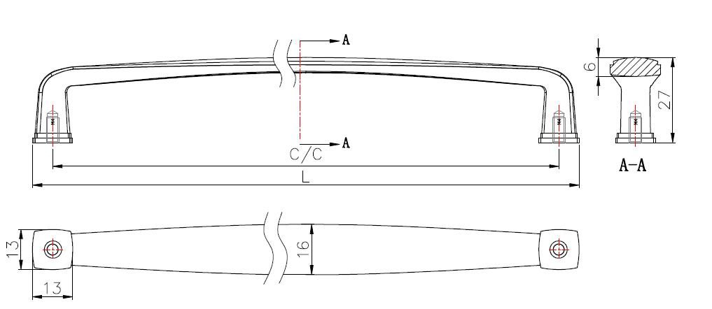 Main 4 - PULL MET.96MM(8/32)BORB -