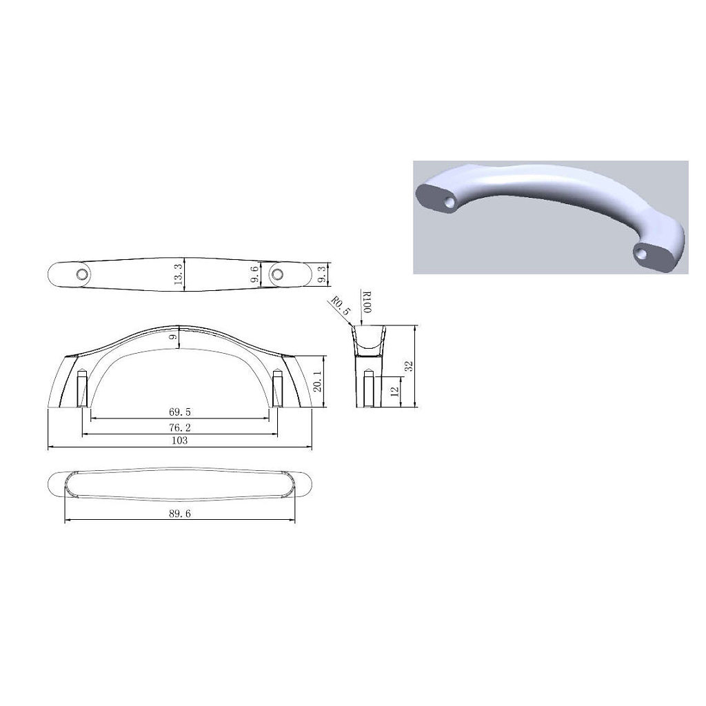 Main 2 - PULL METAL 3'' BRUSHED NICKEL -