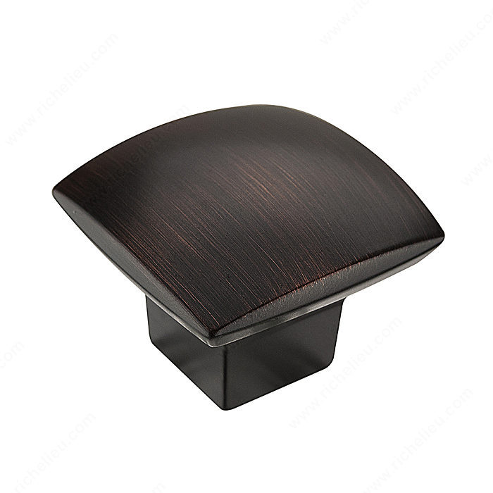 KNOB SQUARE 38MM BRUSHED OIL
RUBBED BRONZE - Kilrich Building Centres