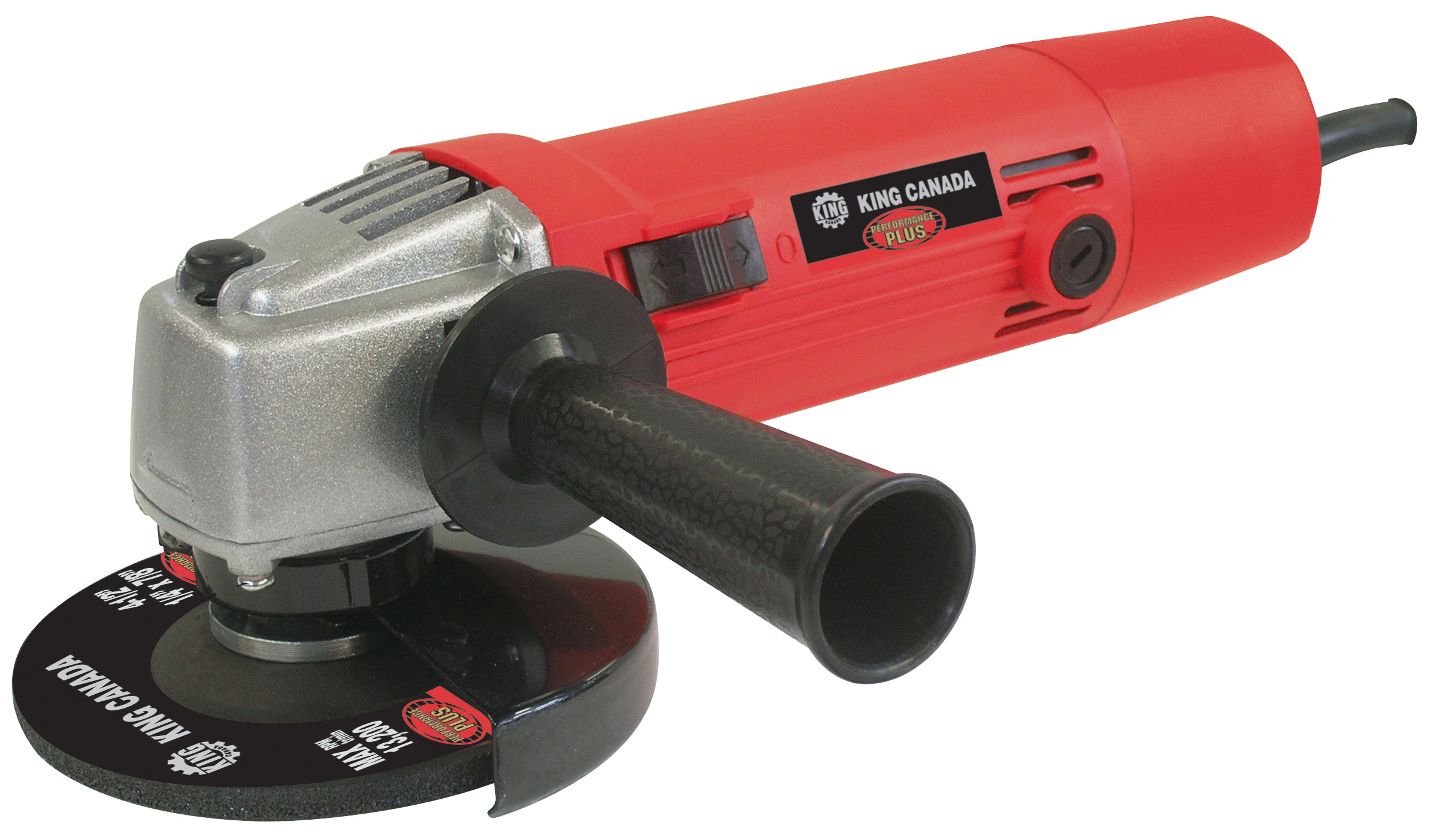 KING CANADA 4-1/2" ANGLE GRINDER - Kilrich Building Centres