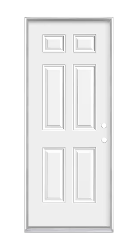 3'-0" x 6'-8" RH/IS EXTERIOR DOOR PACKAGE c/w 6-9/16" COMPOSITE JAMB (38-1/2" x 82-1/2" ROUGH OPENING) - Kilrich Building Centres