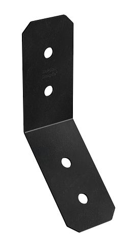 SIMPSON DECORATIVE KNEE BRACE CONNECTOR - BLACK - Kilrich Building Centres