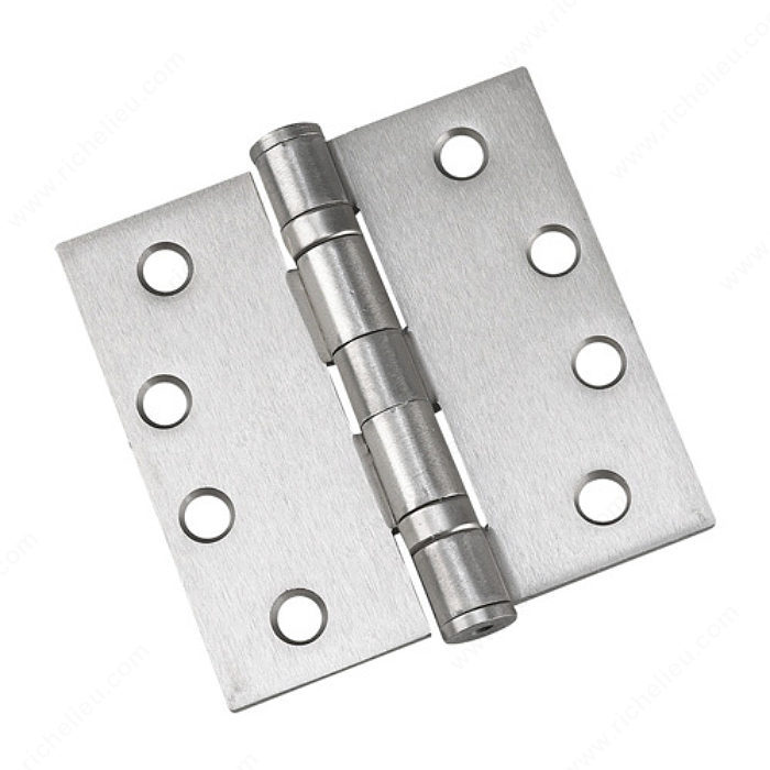4" FULL MORTISE NRP BALL-BEARING COMMERCIAL DOOR HINGES (3 PACK) - Kilrich Building Centres