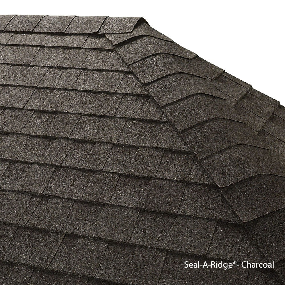 CHARCOAL SEAL A RIDGE
Ridge Cap Shingles
25 linear feet - Kilrich Building Centres