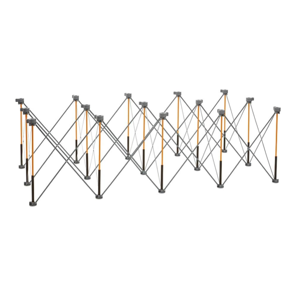 BORA CENTIPEDE UNIT (4' x 8' x 30") w/ X-CUPS (4), CLAMPS (4) & CARRY BAG - Kilrich Building Centres