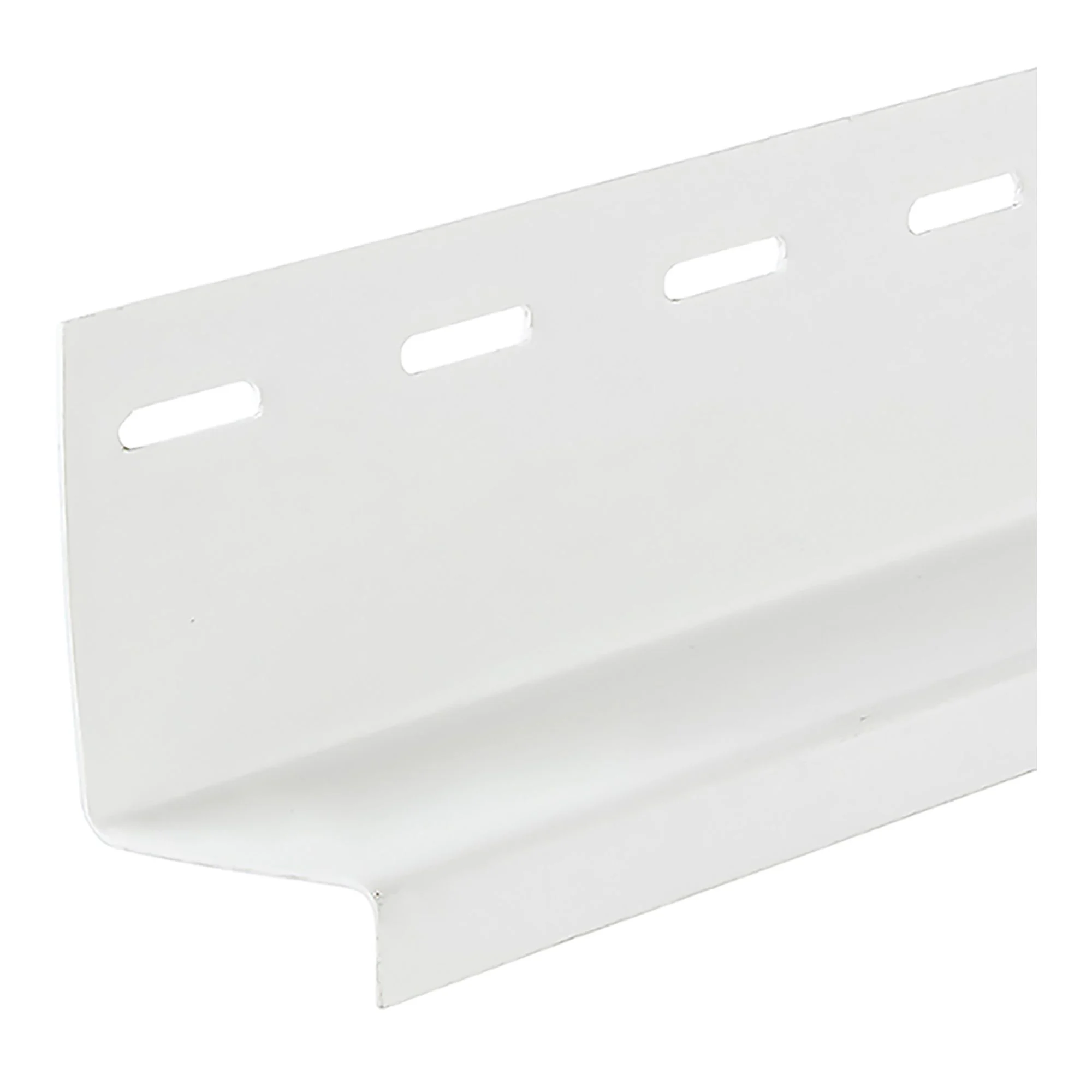 MITTEN 1-1/4" VINYL DRIP CAP (12' LONG) - WHITE - Kilrich Building Centres