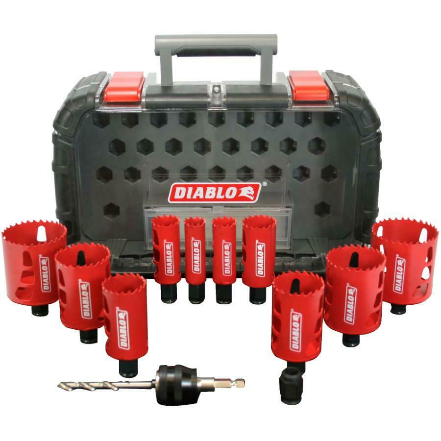 DIABLO HOLE SAW KIT (14 PIECES) - Kilrich Building Centres