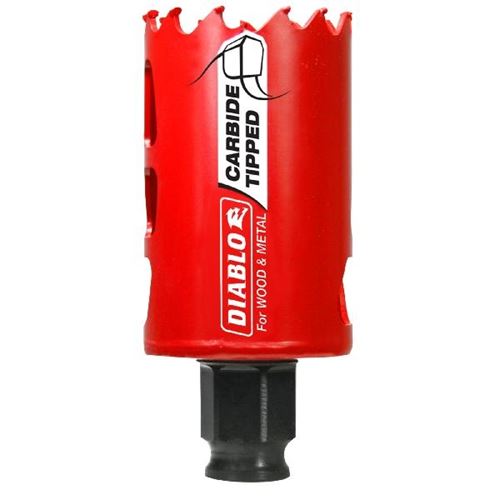 DIABLO 1-5/8" CARBIDE-TIPPED HOLE SAW (60mm) - Kilrich Building Centres