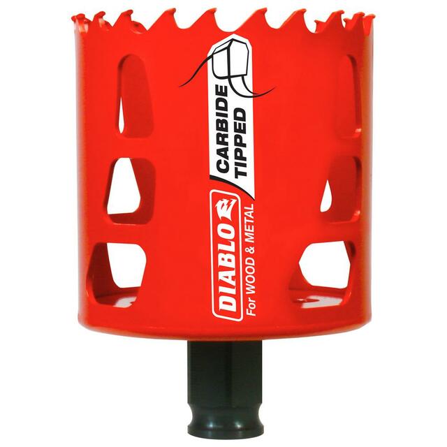 Main 1 - DIABLO 2-1/2" CARBIDE-TIPPED HOLE SAW (60mm) -