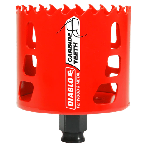 Main 1 - DIABLO 3" CARBIDE-TIPPED HOLE SAW (60mm) -